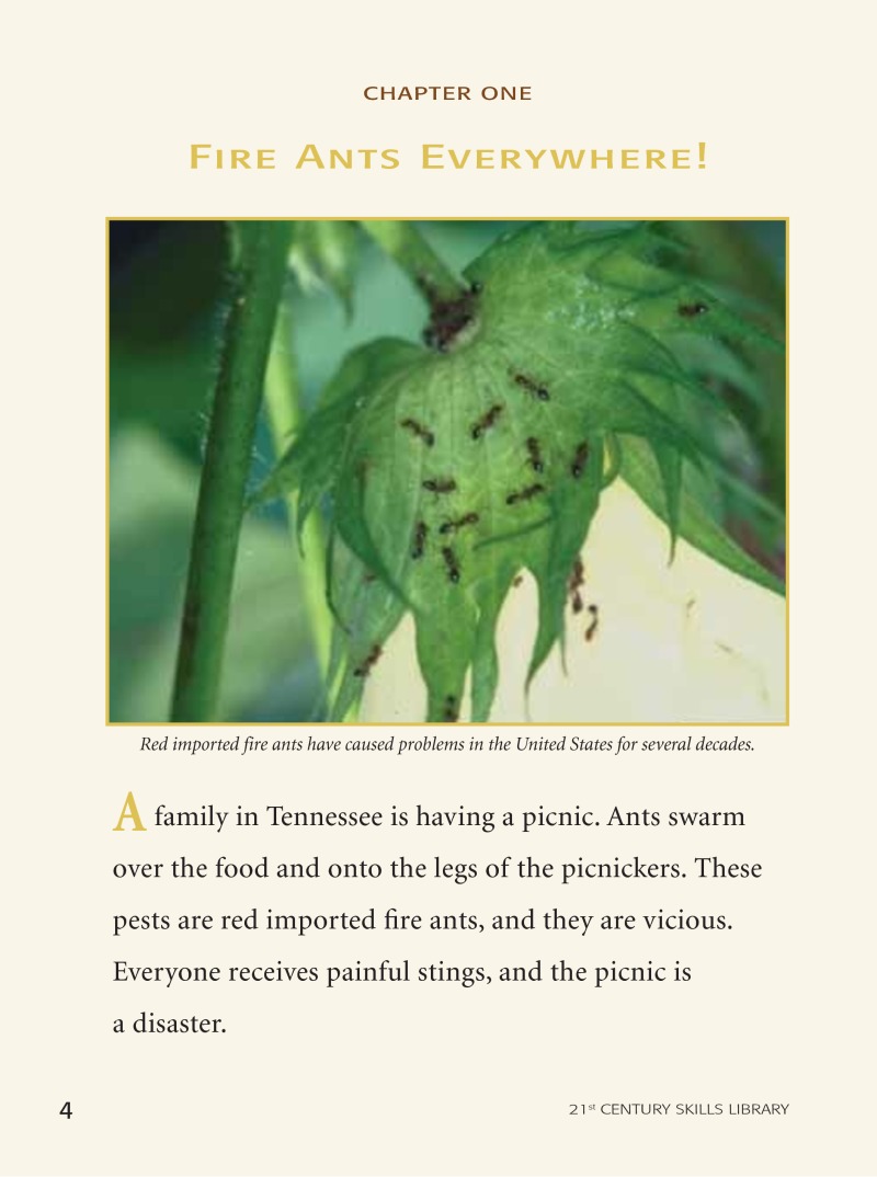 Animal Invaders: Fire Ant — page 1
