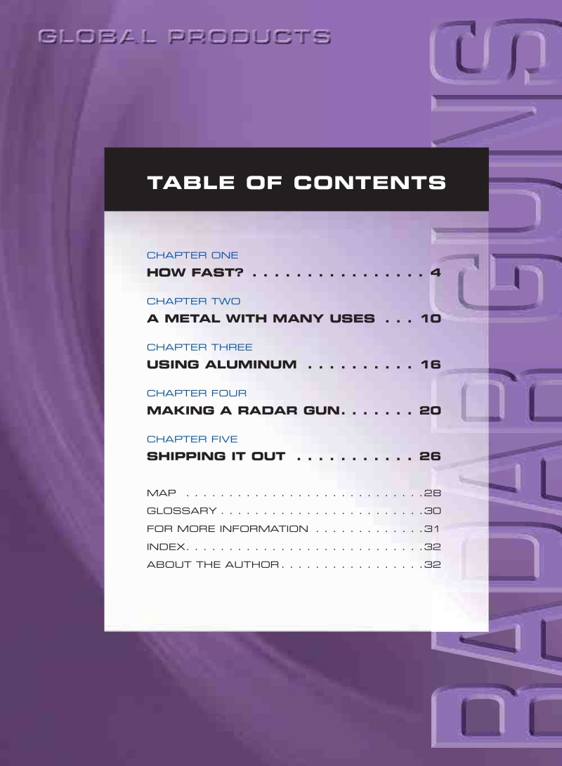 Global Products: Radar Guns book cover