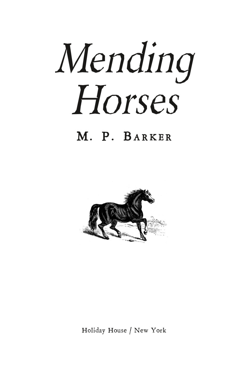 Mending Horses book cover