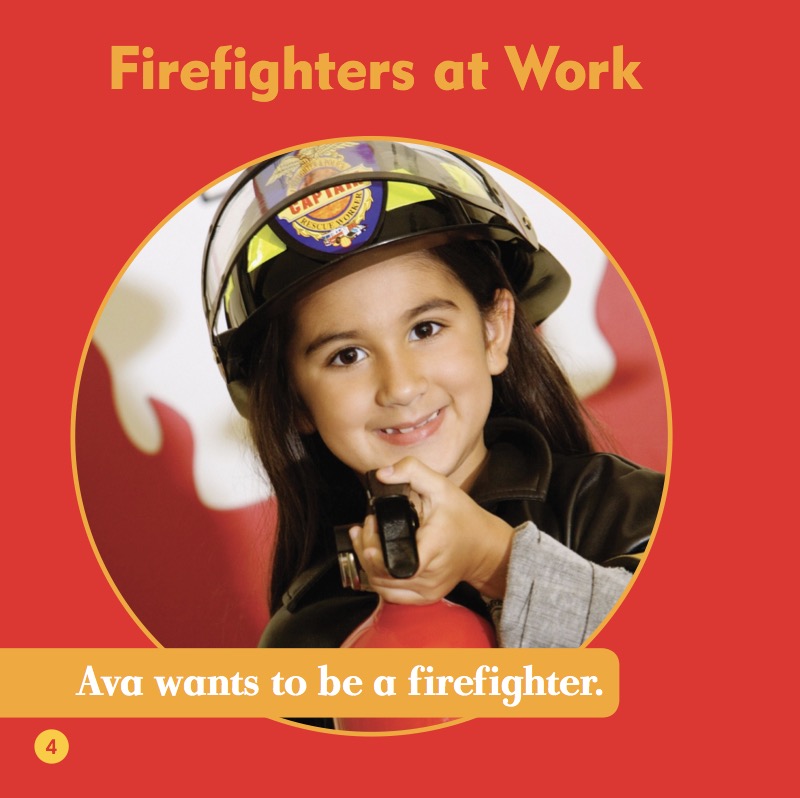 Community Helpers: Firefighters — page 1