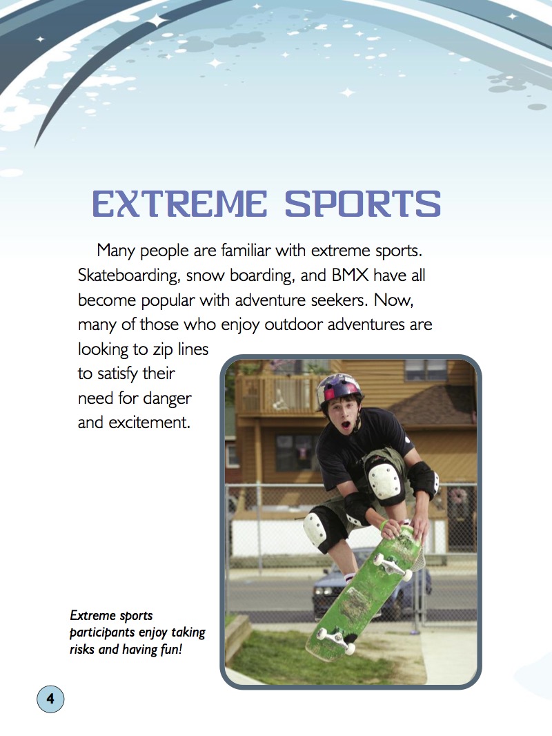 Action Sports: Zip Lines — page 1