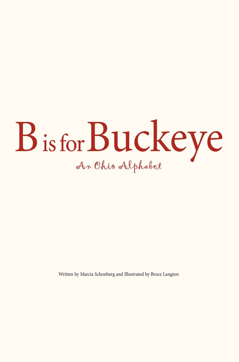 B is for Buckeye: An Ohio Alphabet book cover