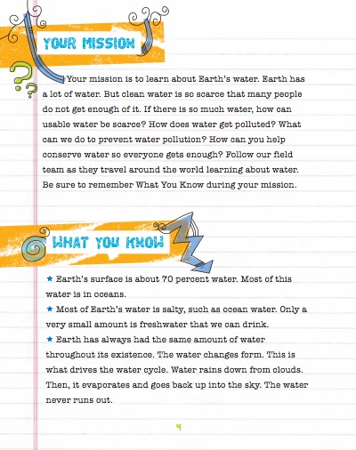 Save The Planet: Keeping Water Clean — page 1