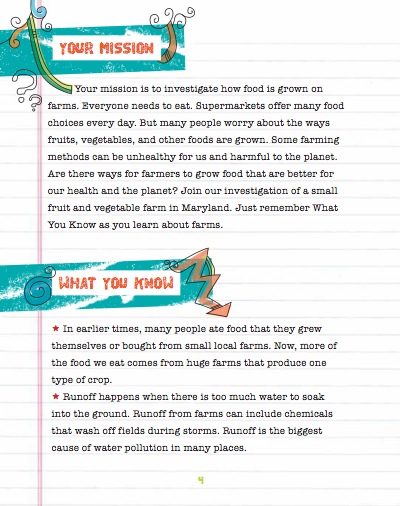 Save The Planet: Local Farms And Sustainable Foods — page 1