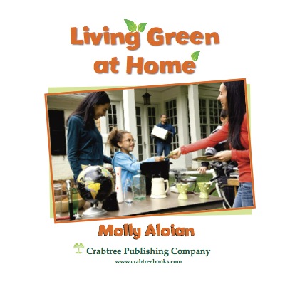 Living Green At Home book cover