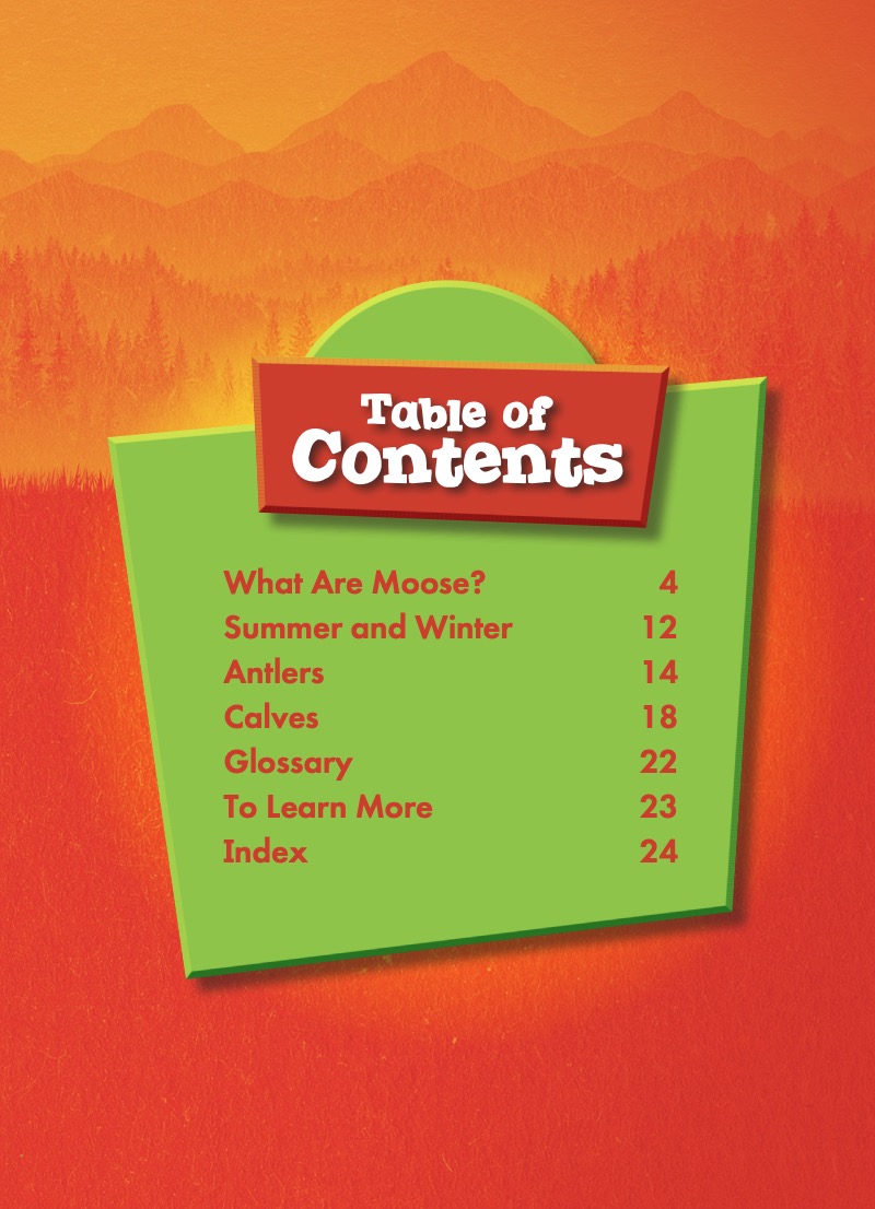 North American Animals: Moose book cover
