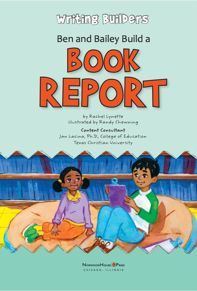 Ben and Bailey Build a Book Report book cover