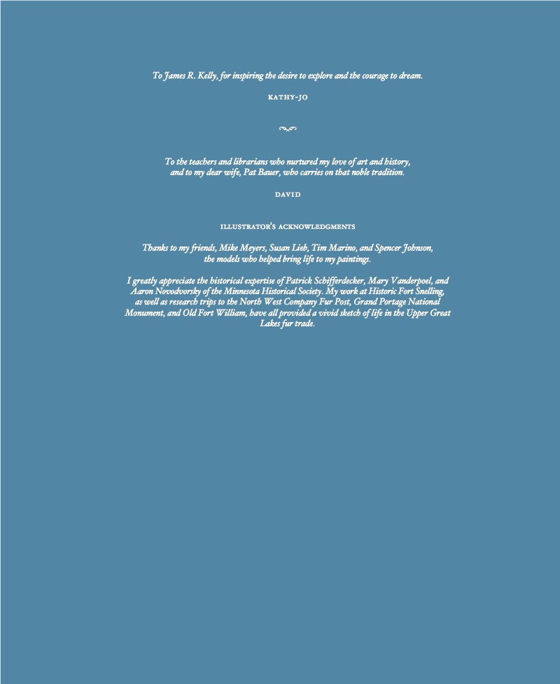 The Voyageur's Paddle — page 1