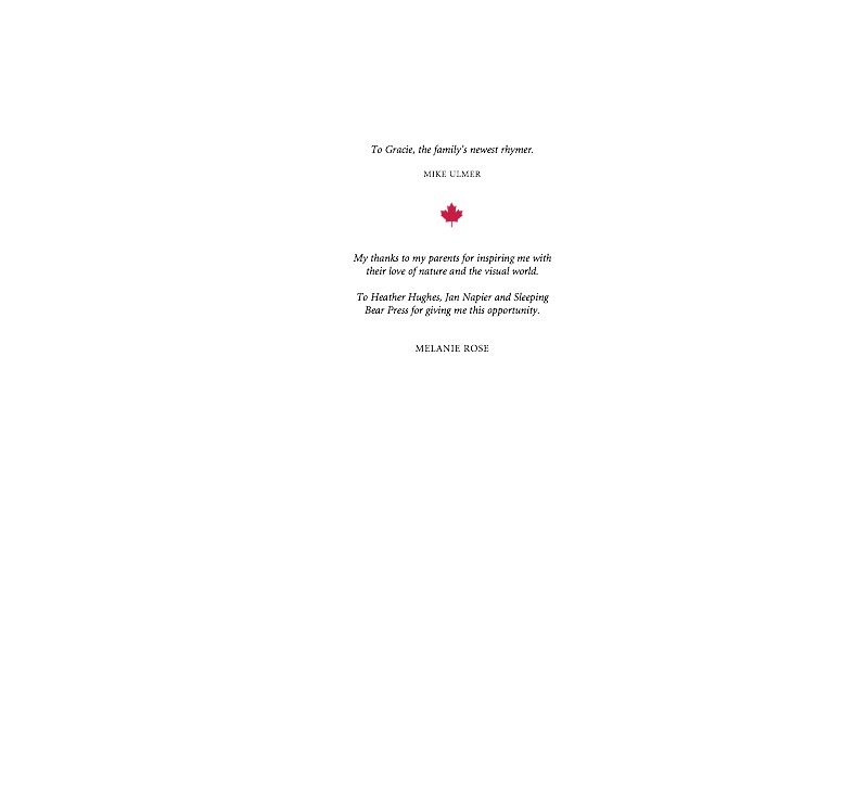 M is for Maple: A Canadian Alphabet — page 1