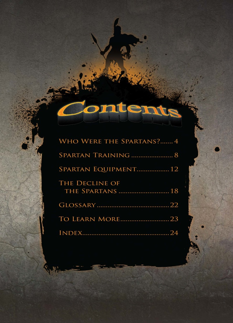 Spartans book cover