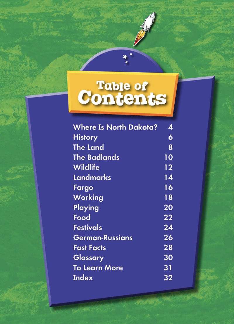 Exploring the States: North Dakota book cover