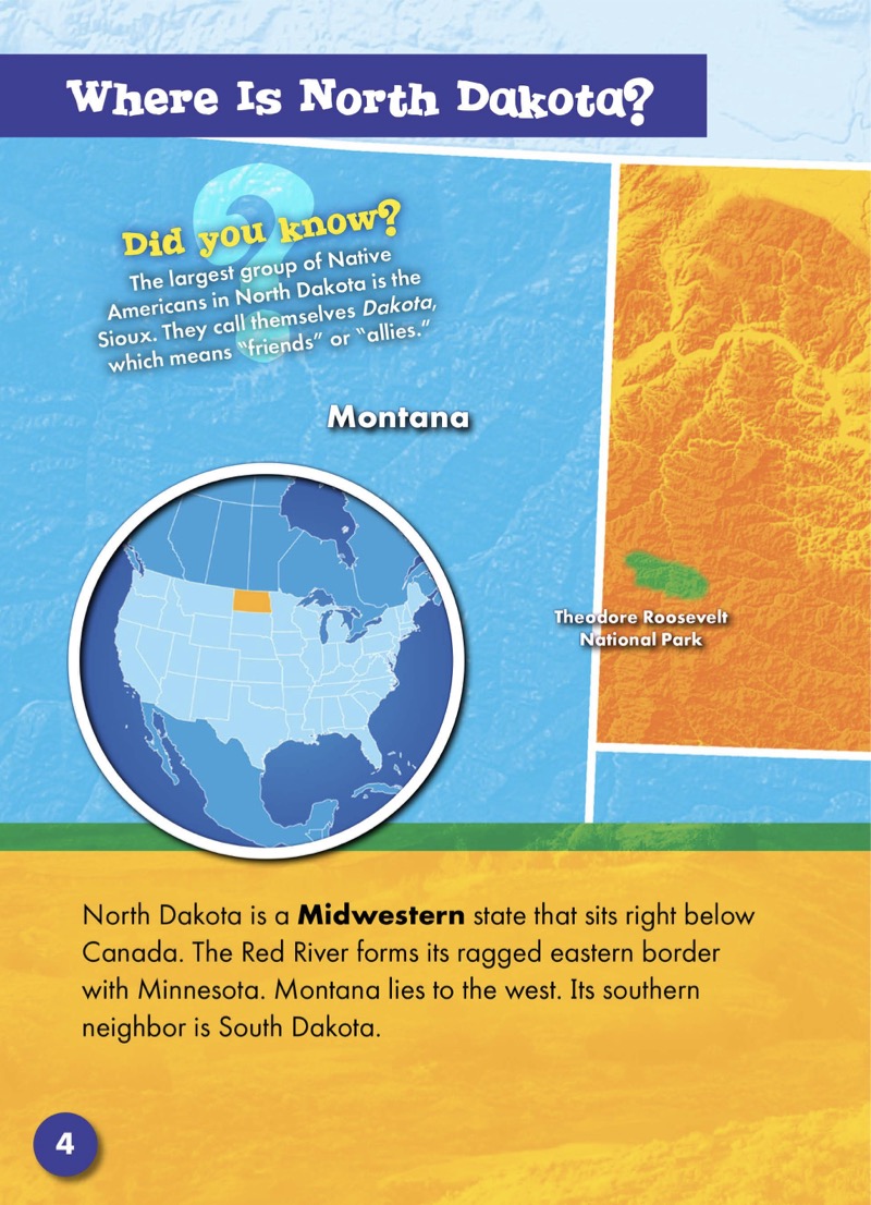 Exploring the States: North Dakota — page 1