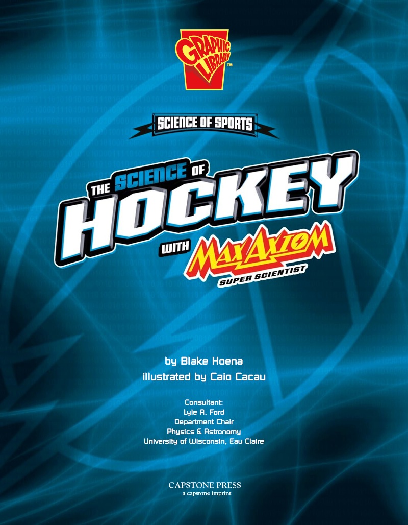 The Science of Hockey with Max Axiom, Super Scientist book cover