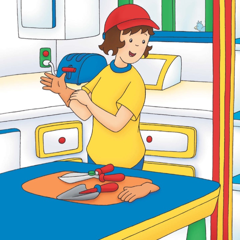 Caillou: The Jungle Explorer — page 1