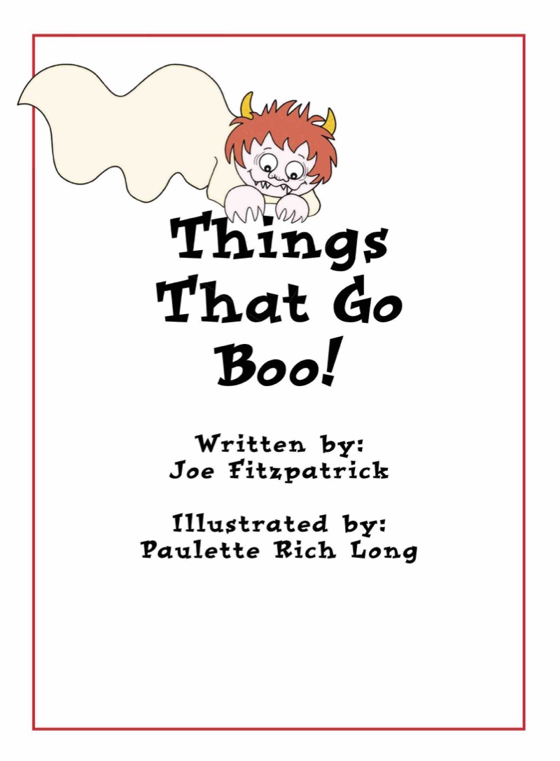 Things That Go Boo! book cover