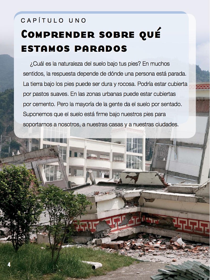 Las placas tectónicas y los desastres — page 1