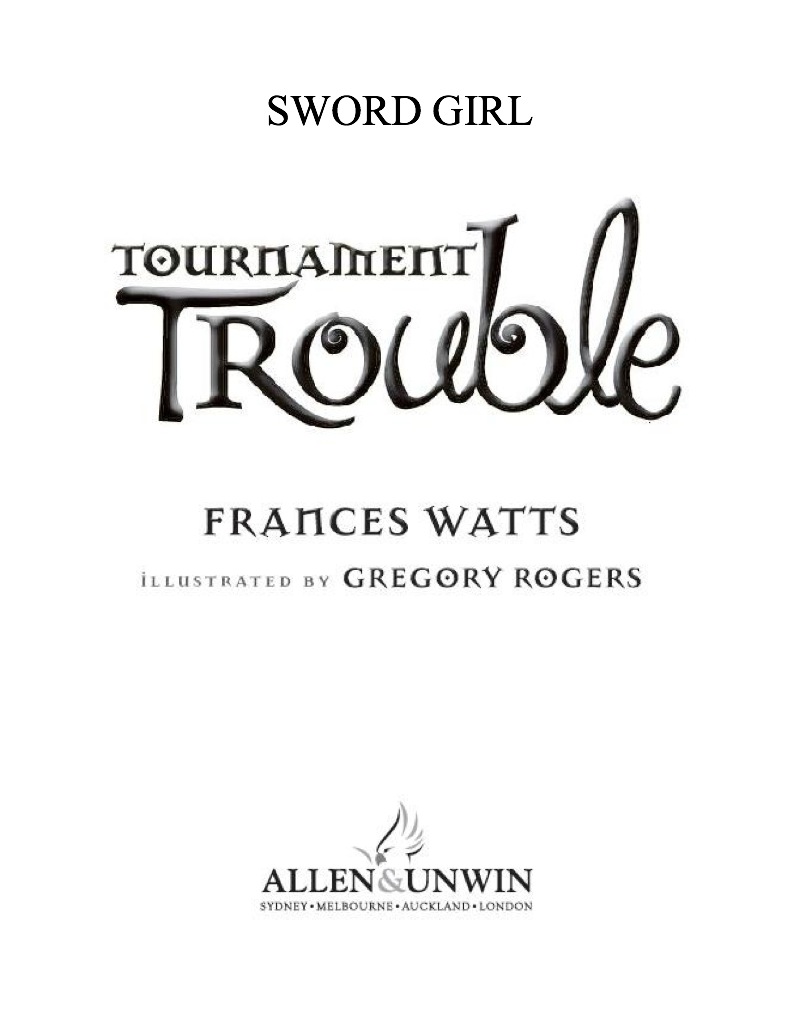 Sword Girl #3: Tournament Trouble book cover