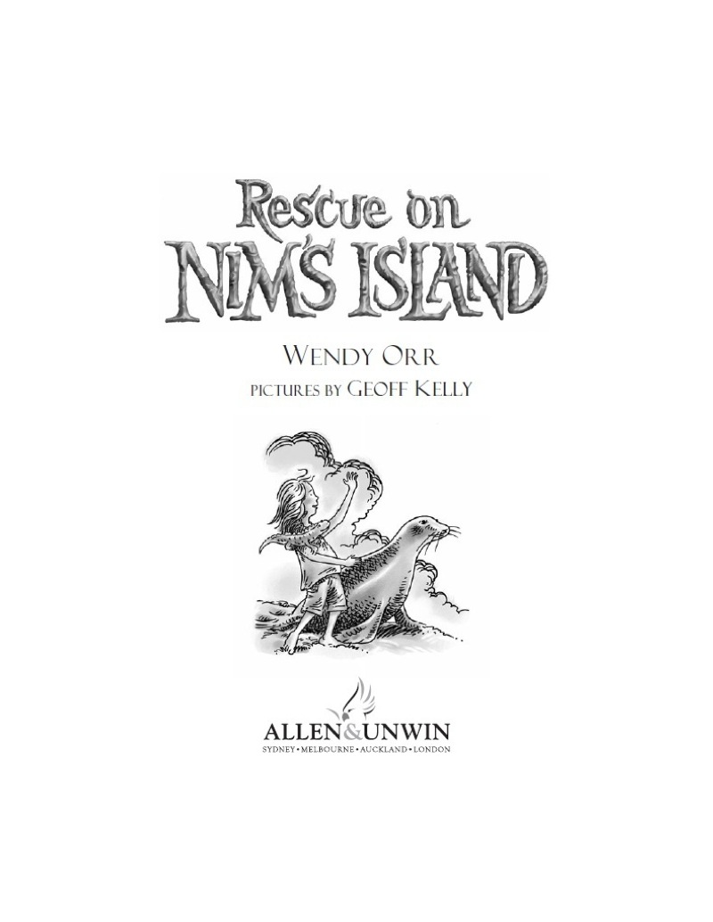 Rescue on Nim's Island book cover