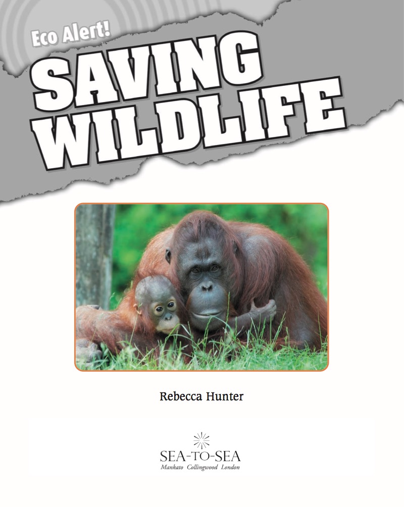 Saving Wildlife book cover