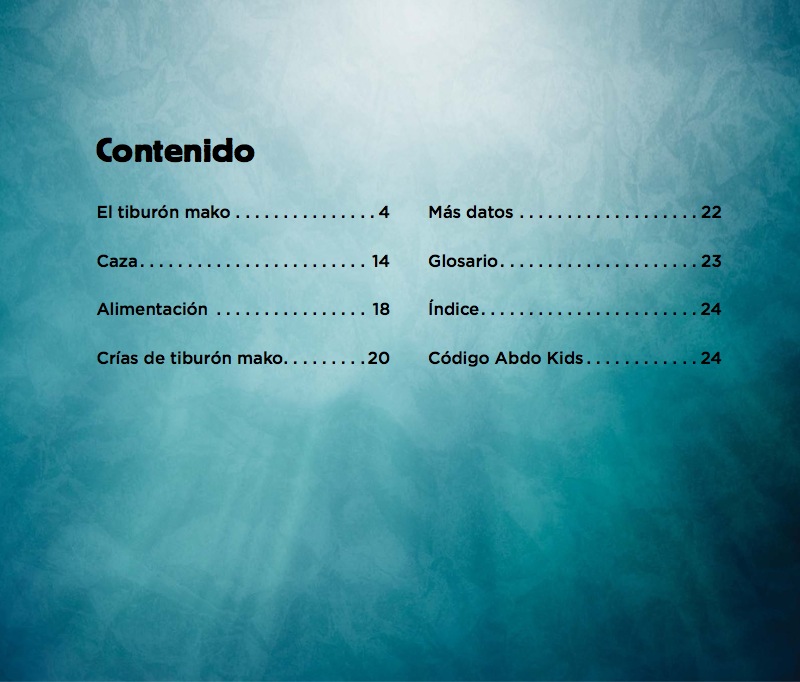 Tiburones mako book cover