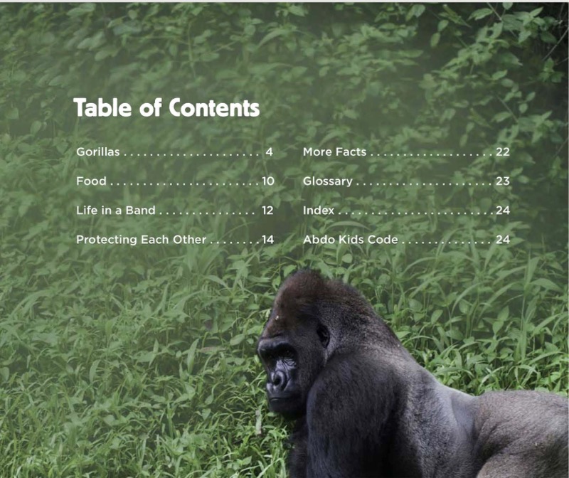Gorillas book cover