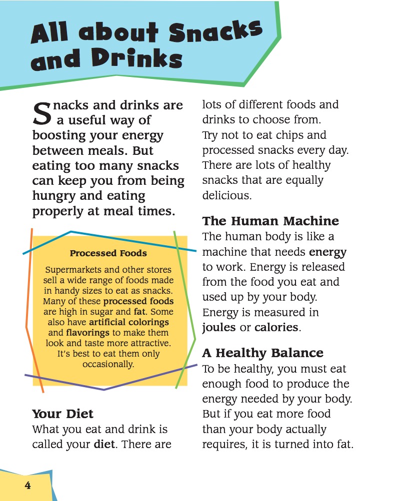 Tasty Drinks and Snacks — page 1