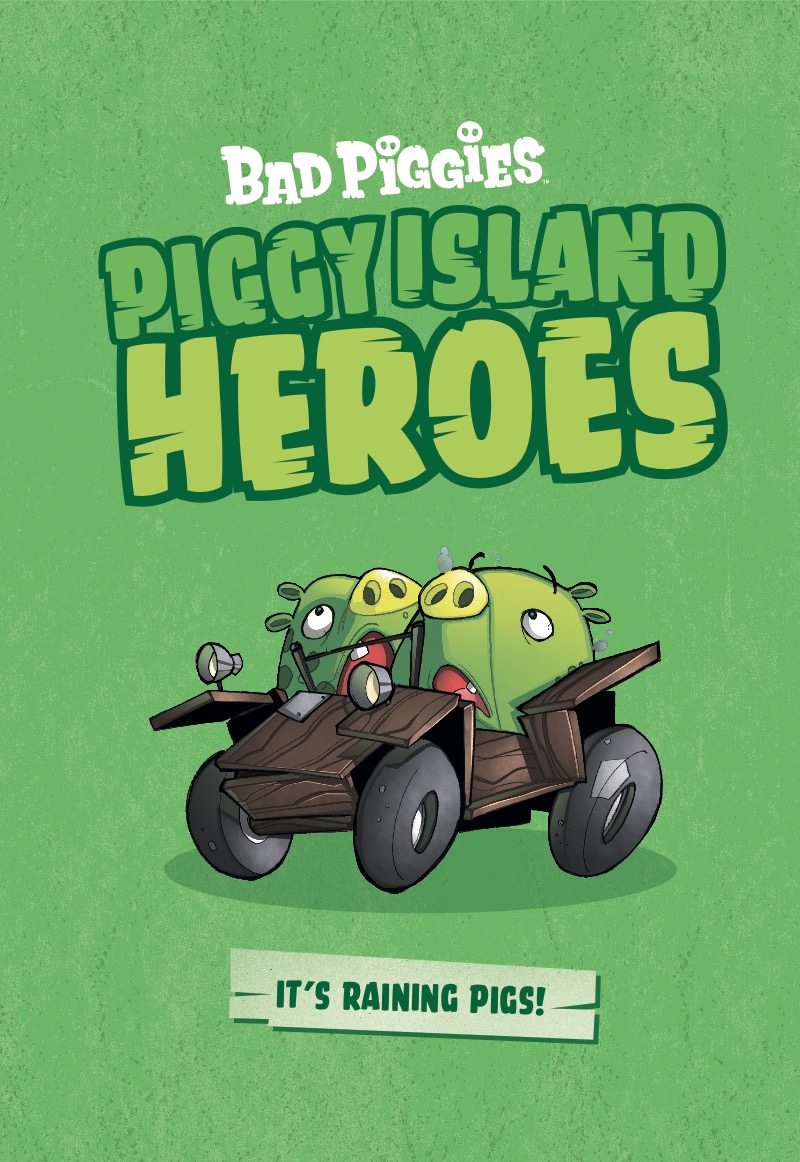 Angry Birds: Piggy Island Heroes It's Raining Pigs book cover