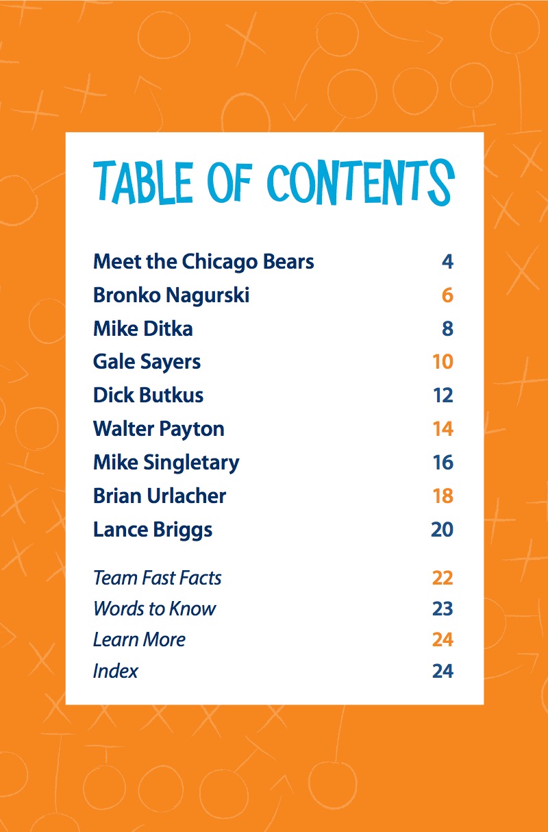 Superstars Of The Chicago Bears book cover