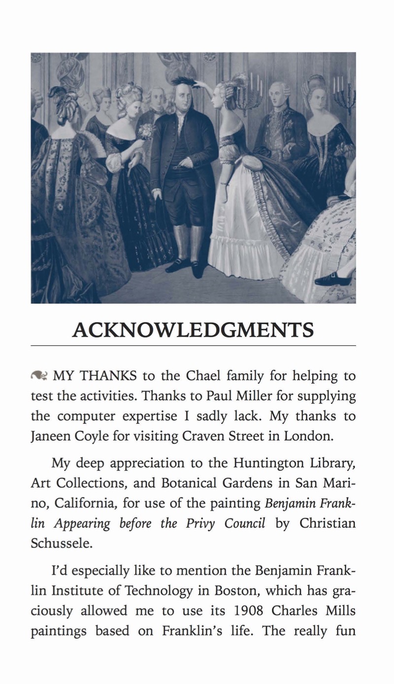 Benjamin Franklin, American Genius: His Life and Ideas with 21 Activities — page 1