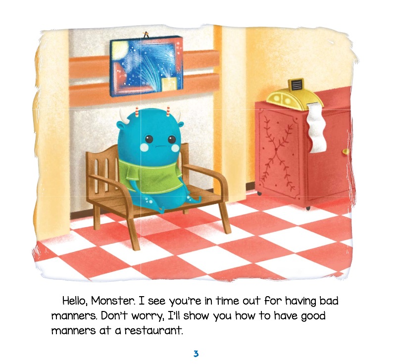 Manners At A Restaurant book cover