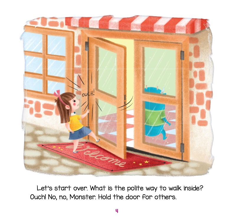 Manners At A Restaurant — page 1