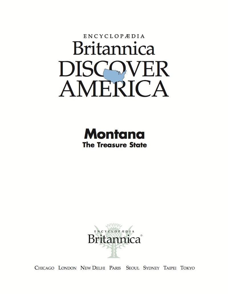 Montana: The Treasure State book cover