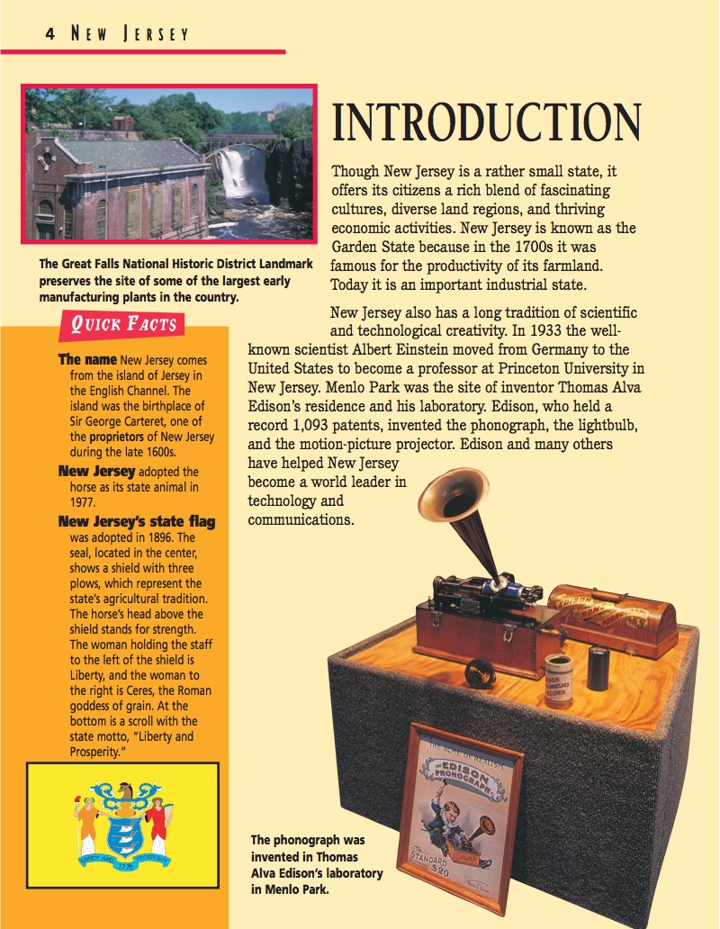 New Jersey: The Garden State — page 1