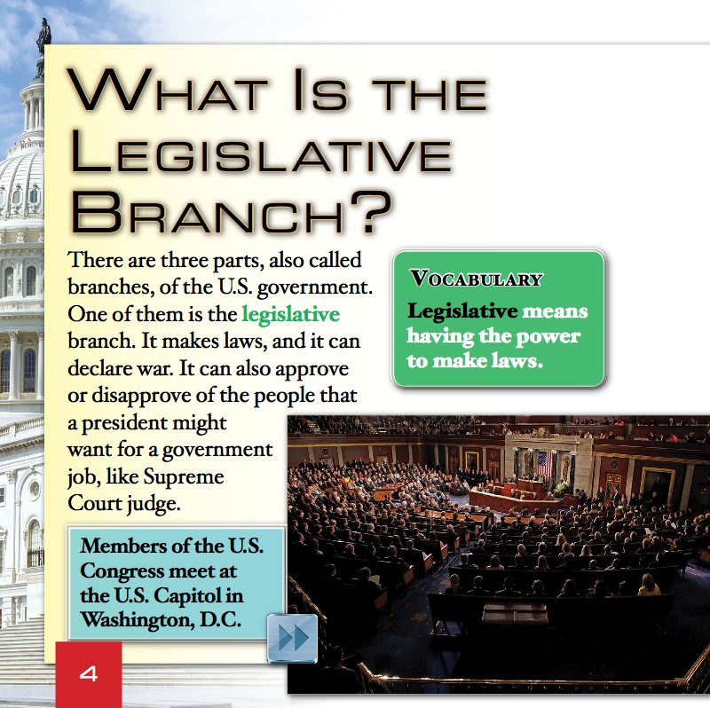 What Is the Legislative Branch? — page 1