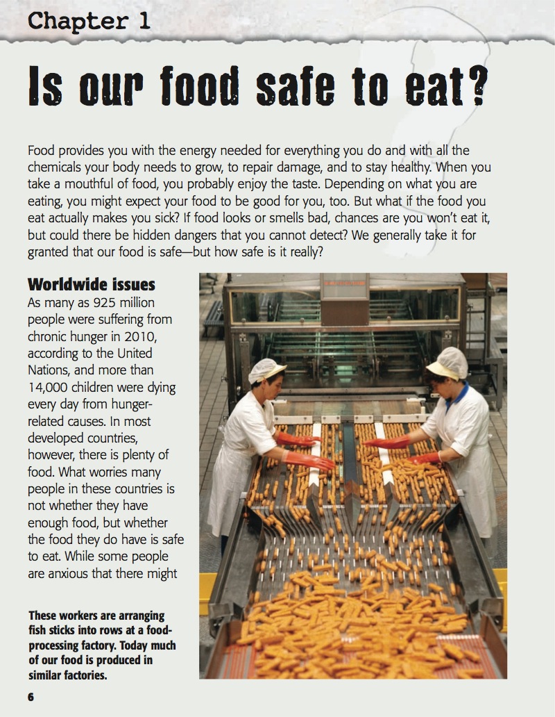 Is Our Food Safe? — page 1