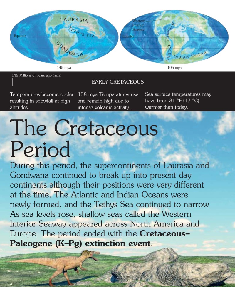 Dinosaurs of the Cretaceous — page 1