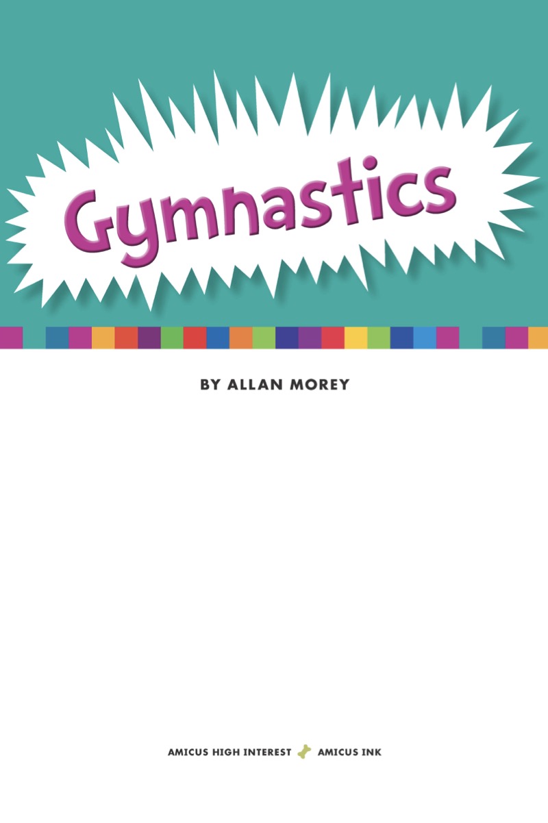 Gymnastics book cover