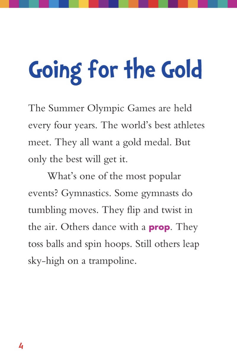 Gymnastics — page 1