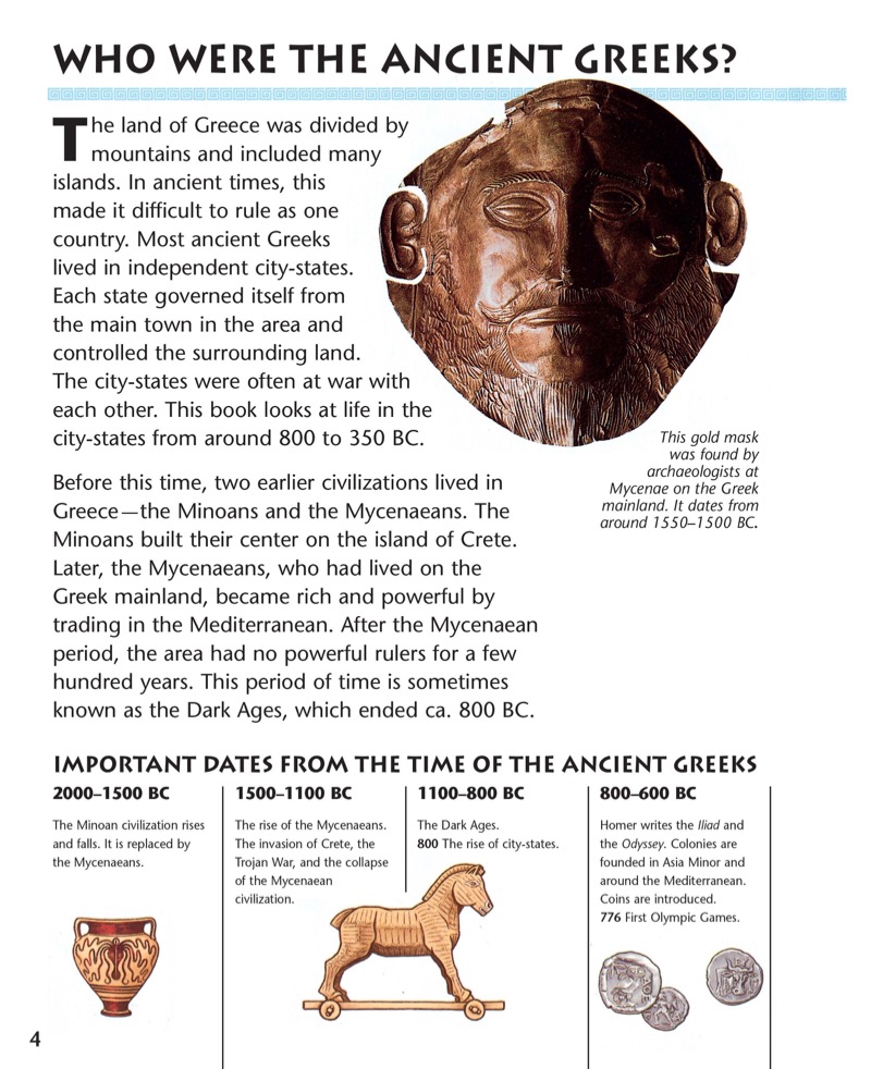 Life in Ancient Greece — page 1