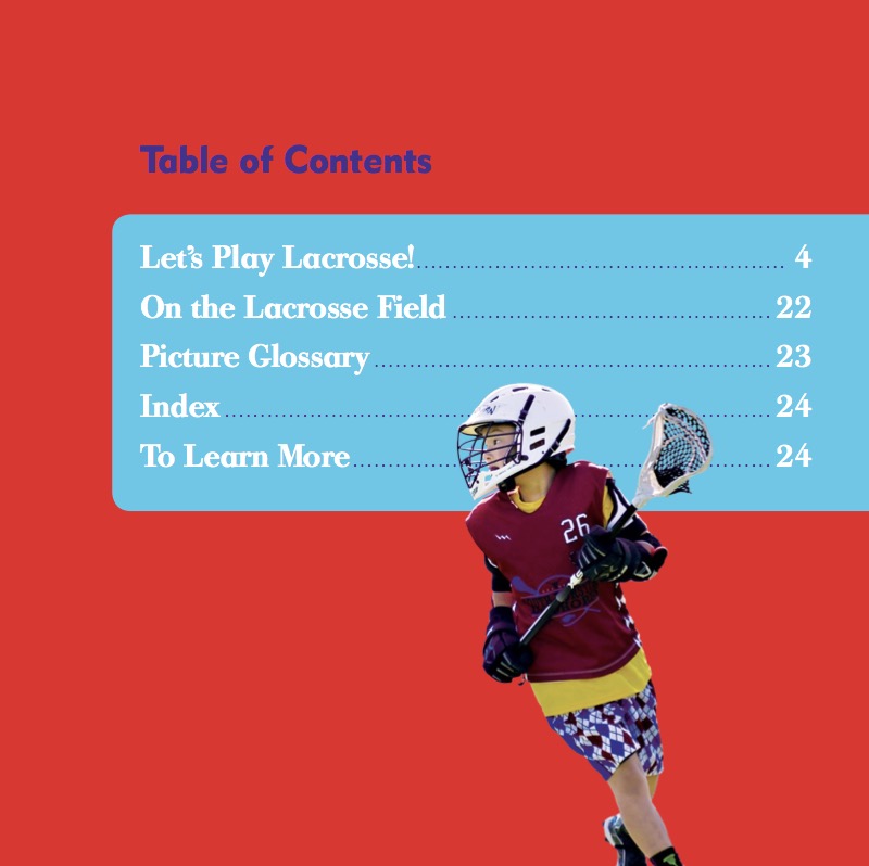 I Love Sports: Lacrosse book cover