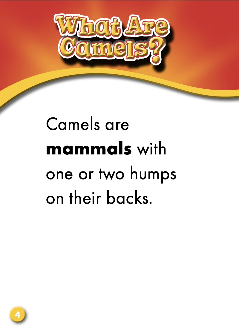 Camels — page 1
