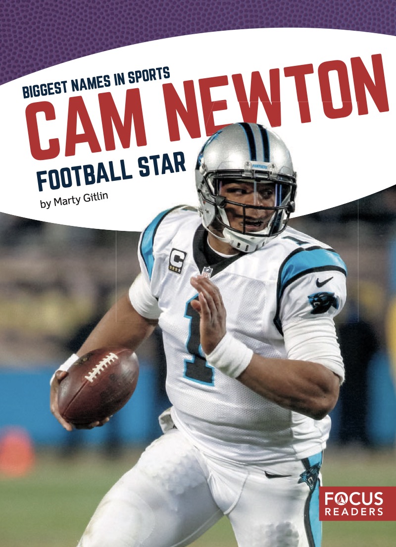 Cam Newton Football Star book cover