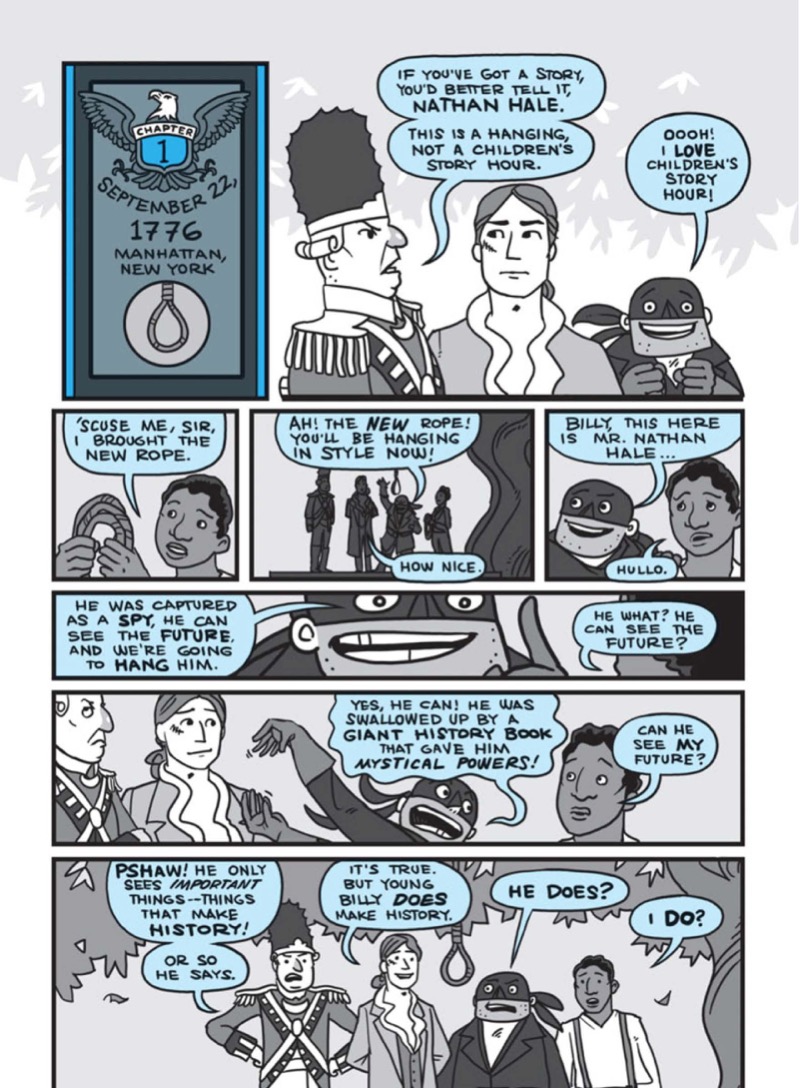 Big Bad Ironclad! (Nathan Hale's Hazardous Tales #2) — page 1