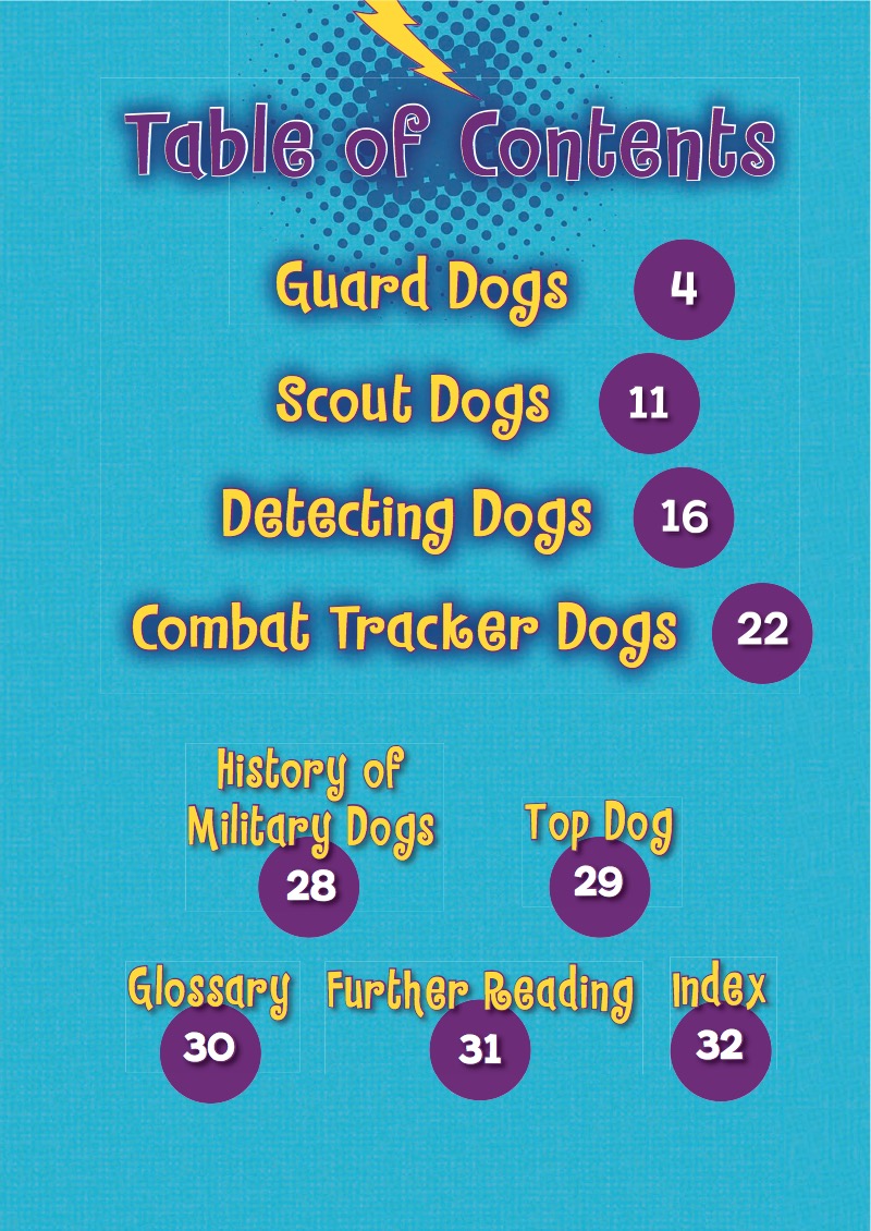 Hero Military Dogs book cover