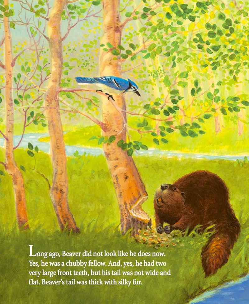 The Legend of the Beaver's Tail — page 1