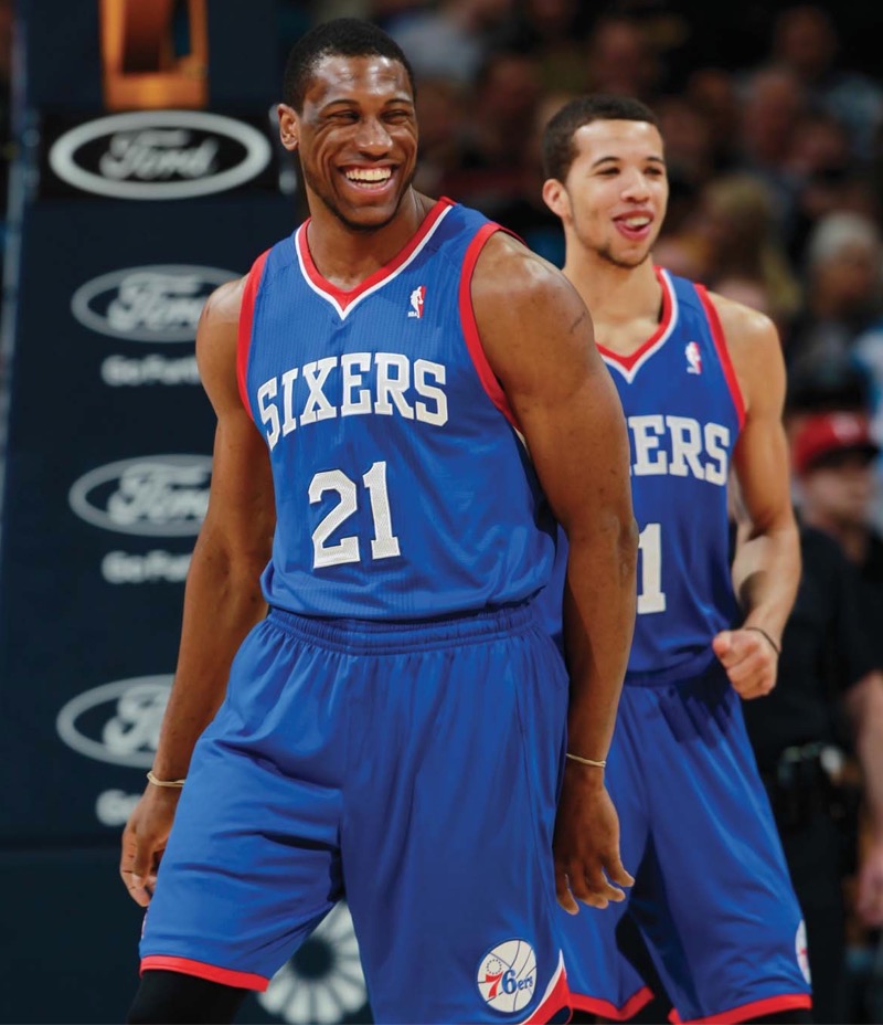 The Philadelphia 76ers — page 1