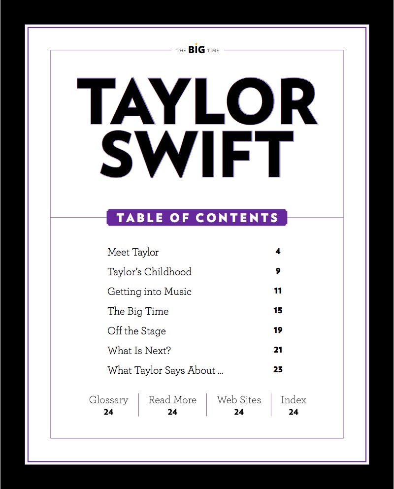Taylor Swift — page 1