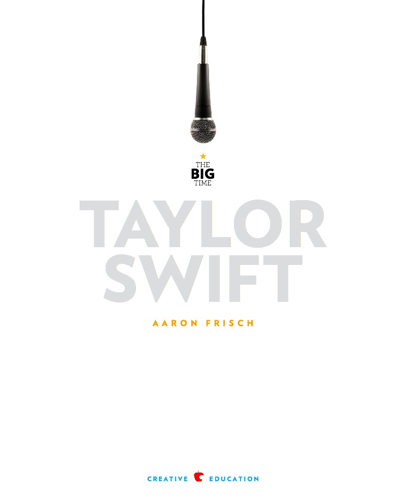 Taylor Swift book cover