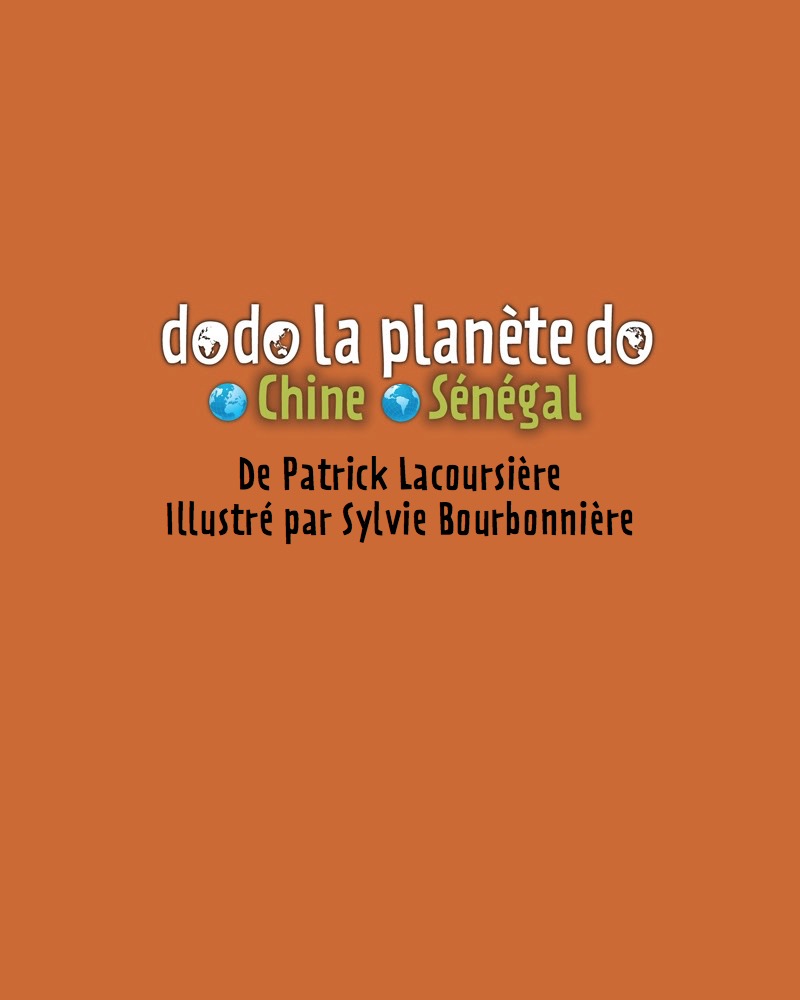 Dodo la planète do: Chine-Sénégal book cover