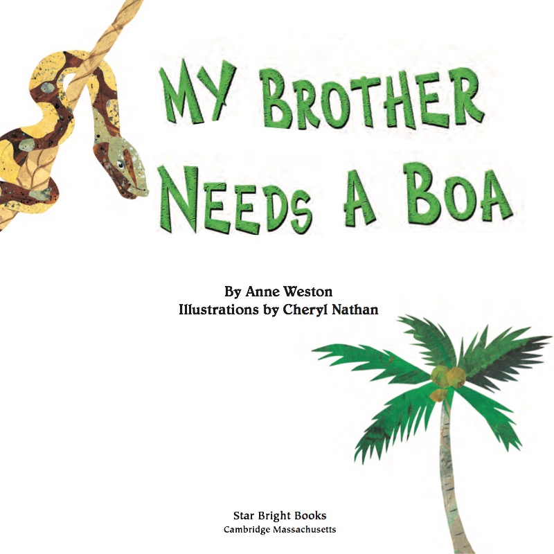 My Brother Needs A Boa book cover